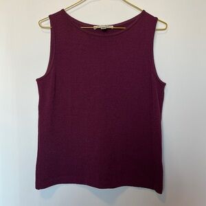 St. John Rich Plum Tank Top